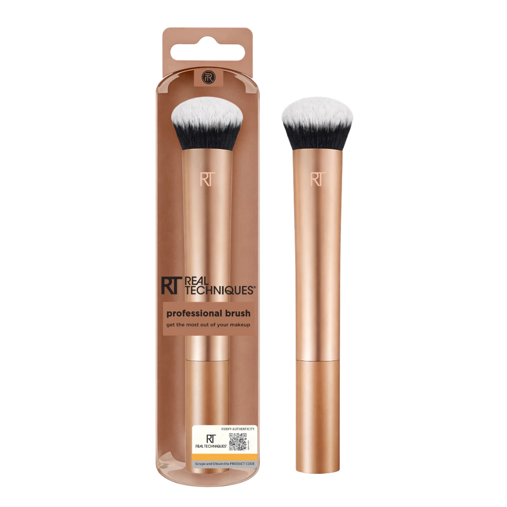 Cọ Tán Nền Và Phủ Phấn Đầu Vát RT Real Techniques Angled Foundation Và Powder Brush R106